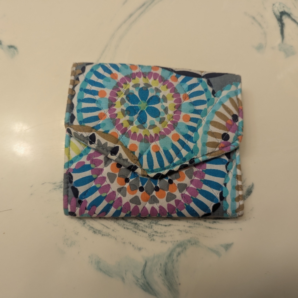 Vera Bradley Multicolor Patterned Coin Purse